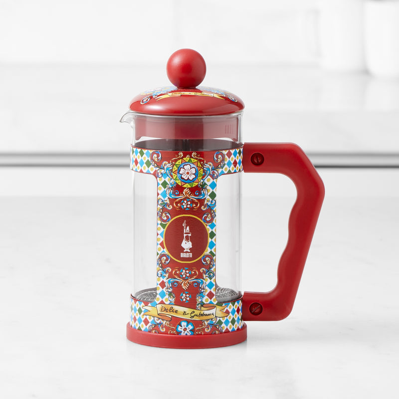 Bialetti Dolce & Gabbana French Press, Carretto RED