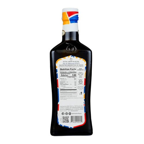 Bono Sicilian Certified PDO Val Di Mazara Extra Virgin Olive Oil 100% Italian, 16.9 oz