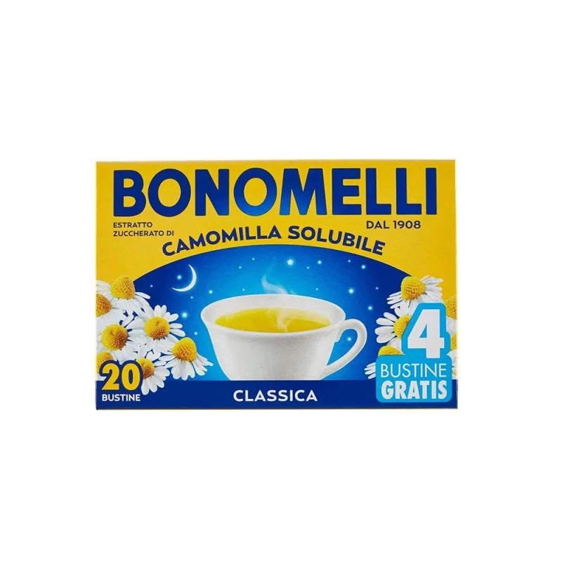 Bonomelli Instant Chamomile, Camomilla Solubile, 20 Bags