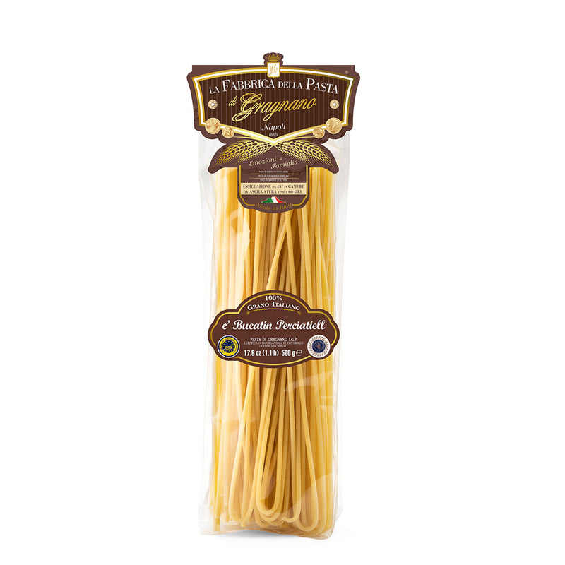 La Fabbrica Della Pasta Bucatini e Perciatiell, #504, 17.6 oz | 500g