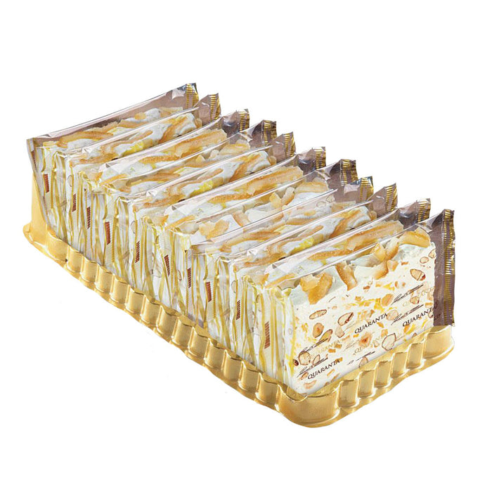 Quaranta Soft Lemon Torrone Slice, 5.29 oz | 150g