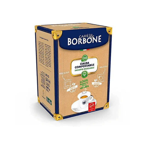 Caffe Borbone Blue Blend (Miscela Blu) Espresso Pods, 150ct