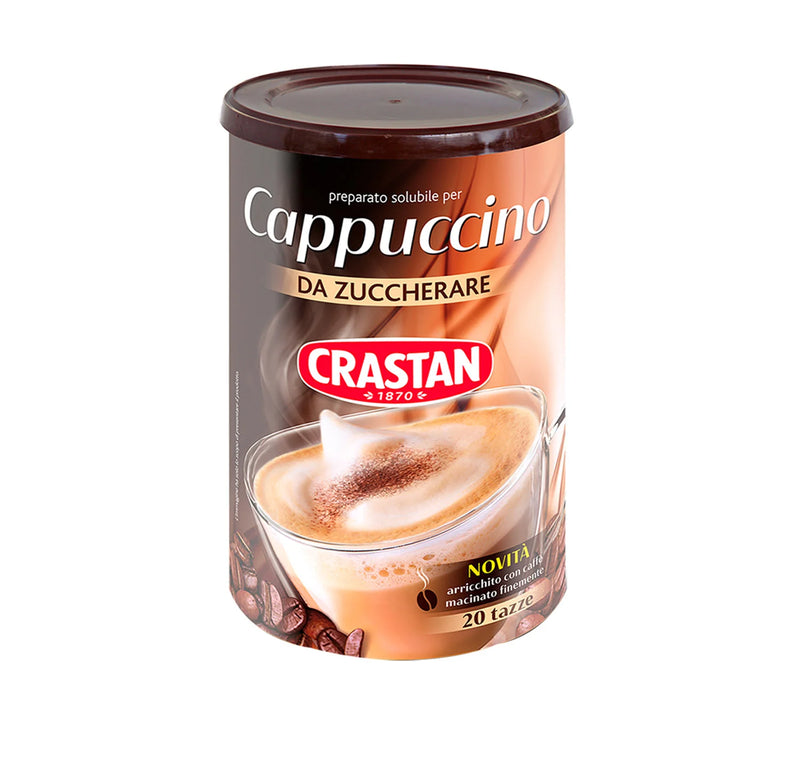 Crastan Instant Cappuccino to be sweetened, 250g