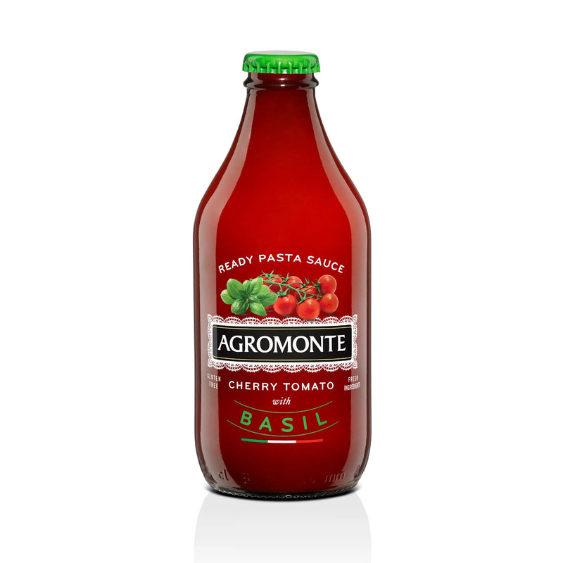 Agromonte Cherry Tomato Puree with Basil, 11.64 oz | 330g