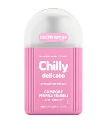 Chilly Delicate for Sensitive Skin, Delicato Formula, Pink, 200ml