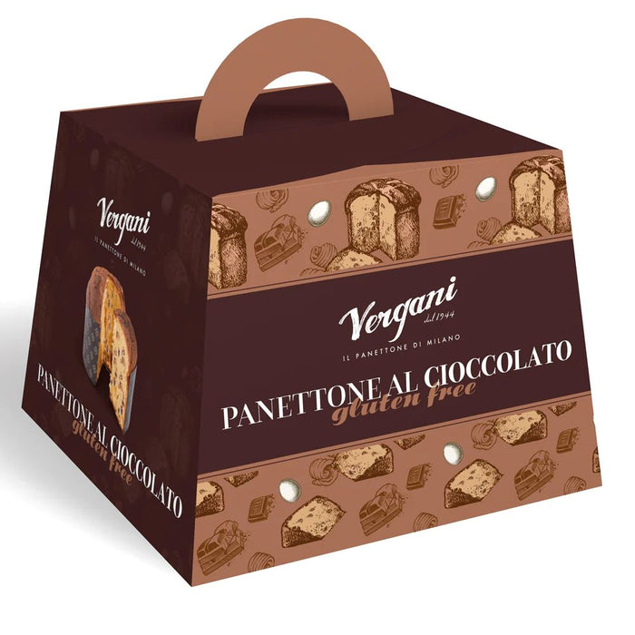 Vergani Gluten Free Chocolate Panettone, 1 lb 5.2 oz | 600g