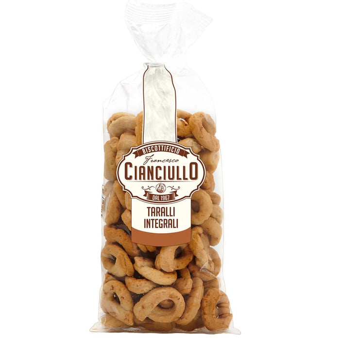 Cianciullo Taralli Whole Wheat, 10.58 oz | 300 gr