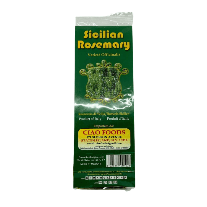 Ciao Foods Sicilian Rosemary Bunch, 1.4 oz | 40g