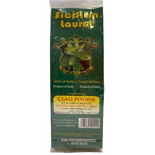 Ciao Foods Sicilian Bay Leaf, Laurel Leaves, .70 oz | 20g