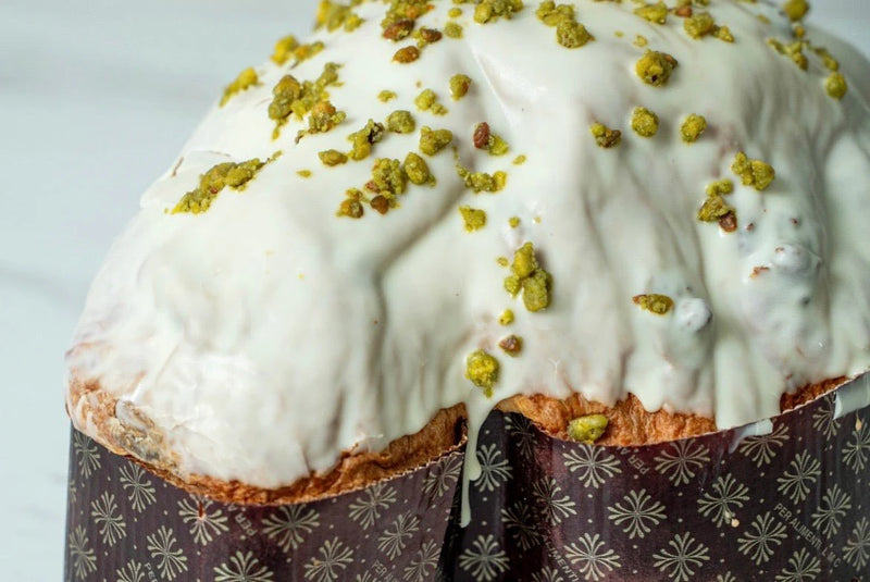 Caffe Masulli Colomba Pistachio, w/ Jar Pistacchio Spread, 35.27 oz | 1kg