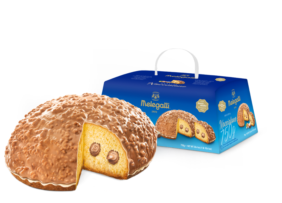 Melegatti Delizia Nocciole, Hazelnut Pandoro, 26.4 oz | 750g