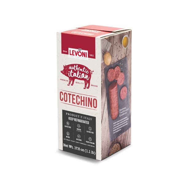 Levoni Cotechino Cotto, Refrigerate After Opening, 17.5 oz
