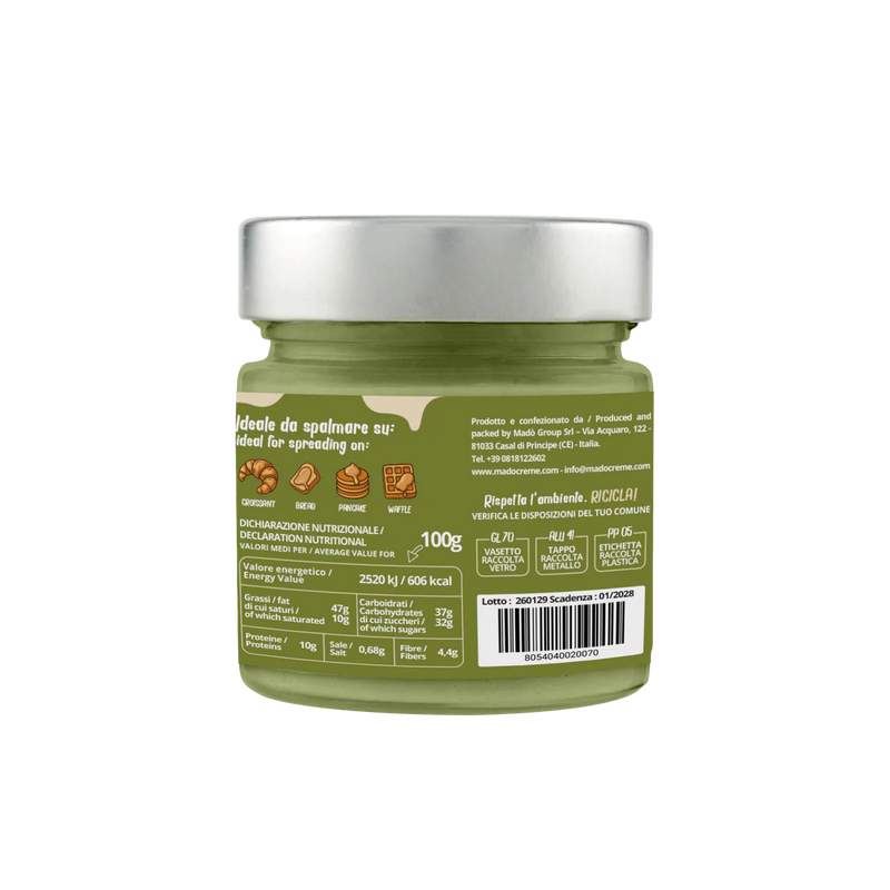 Mado Pistachio Cream Spread, 25% Pistachio, 7.05 oz | 200g