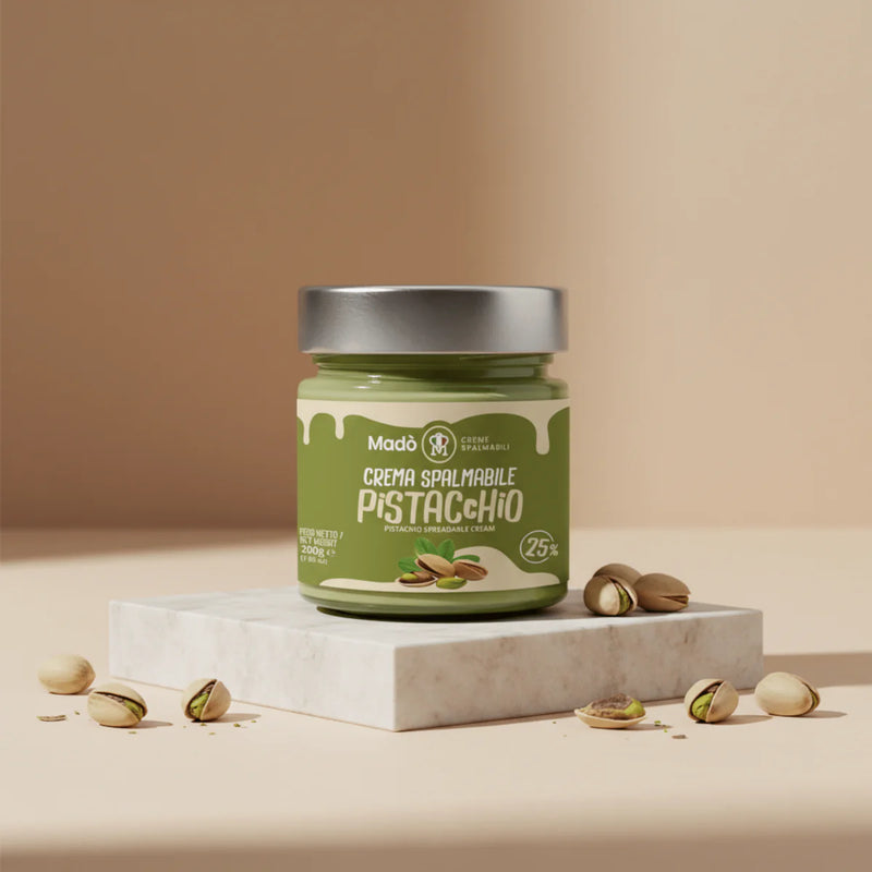 Mado Pistachio Cream Spread, 25% Pistachio, 7.05 oz | 200g