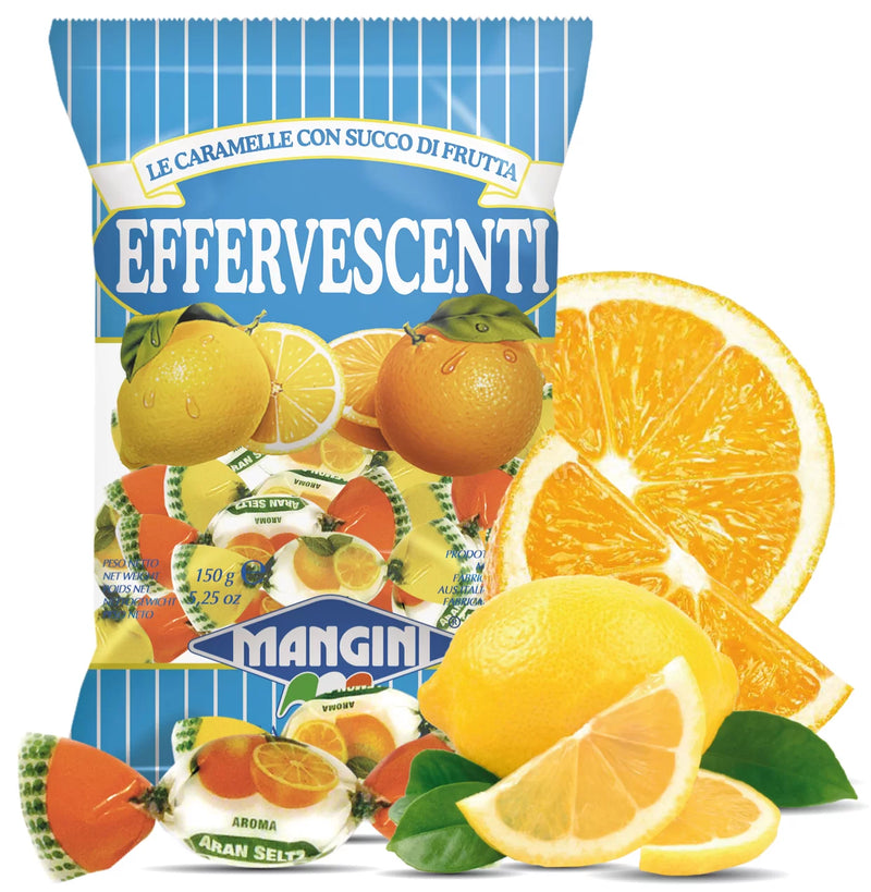 Mangini Effervescenti Candies, 5.25 oz | 150g