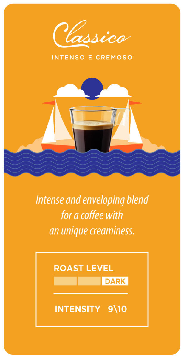 Caffe Mauro Ground Classic, Dark Roast, 9/10, 8.8 oz |  250g