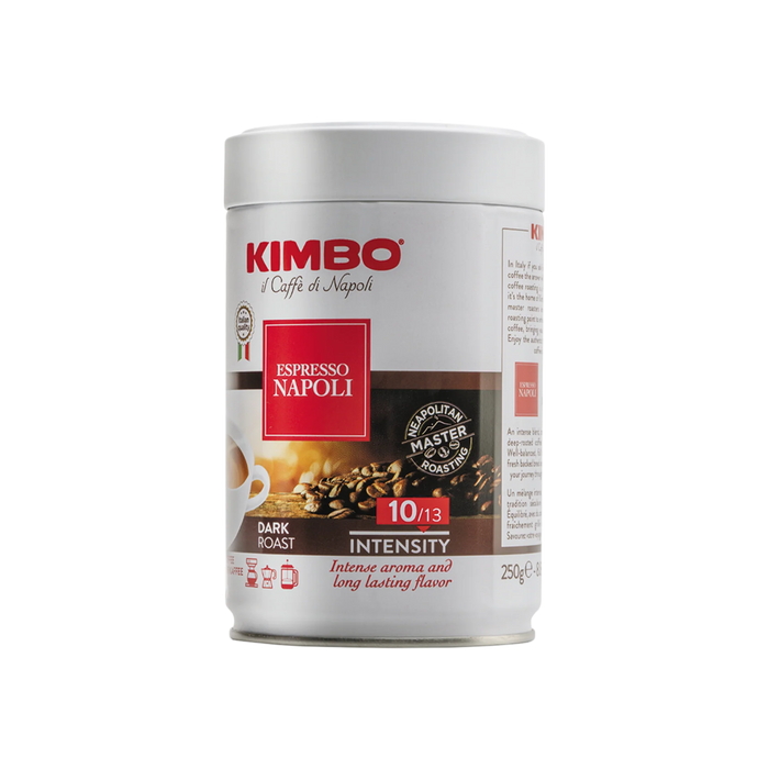 Kimbo Caffe Espresso Napoli Ground, 8.8 oz | 250g TIN