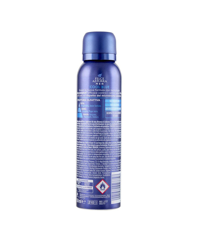 Felce Azzurra Deo Spray Men Cool Blue, 150ml