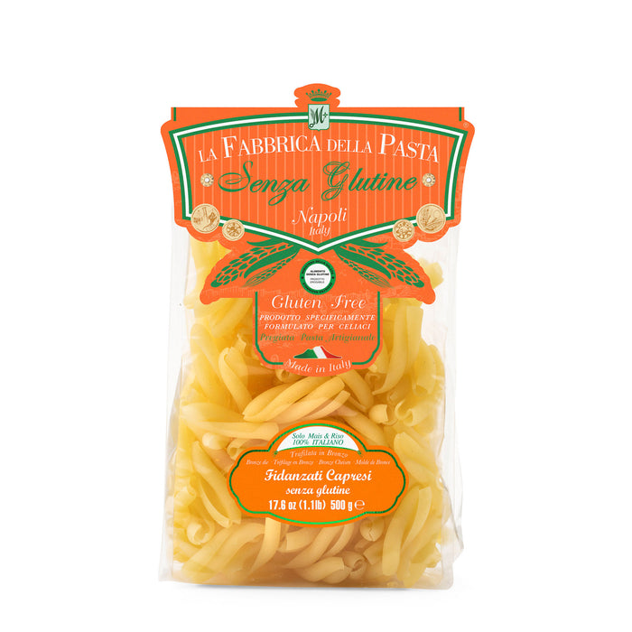 La Fabbrica Della Pasta Gluten Free Fidanzati Capresi, #152, 17.6 oz | 500g