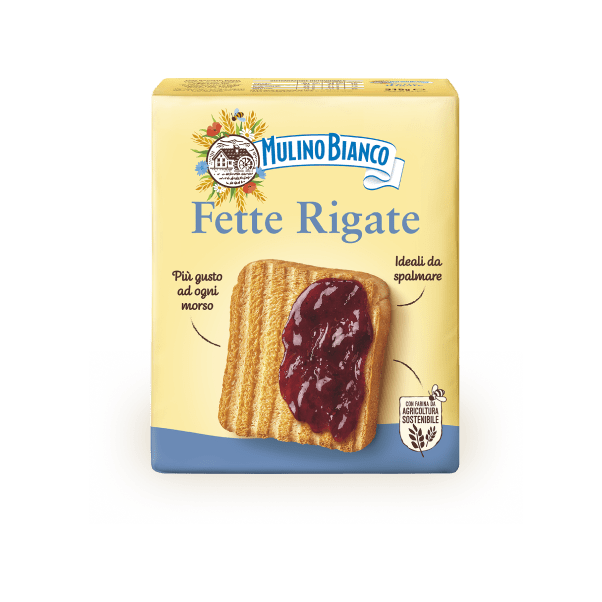 Mulino Bianco Fette Rigate Rusks, 11.11 oz | 315g