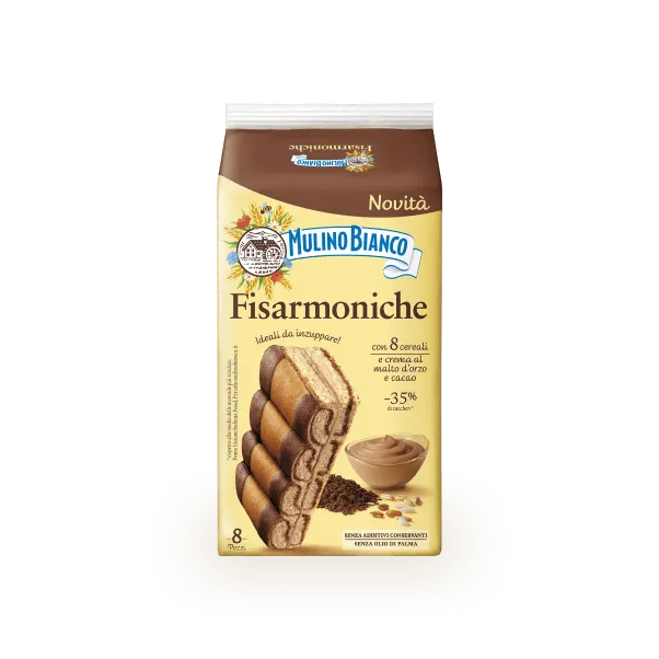 Mulino Bianco Fisarmoniche, 8 pk, 280g
