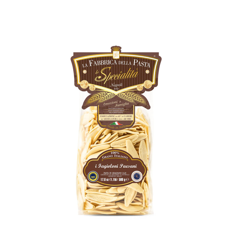 La Fabbrica Della Pasta Fagioloni Paesani, #714, 17.6 oz | 500gr