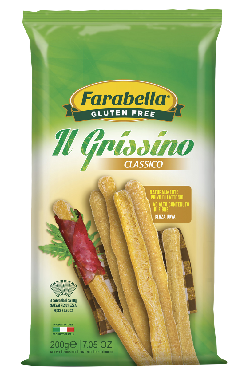 Farabella Gluten Free Breadstick Grissini, 7.05 oz | 200g