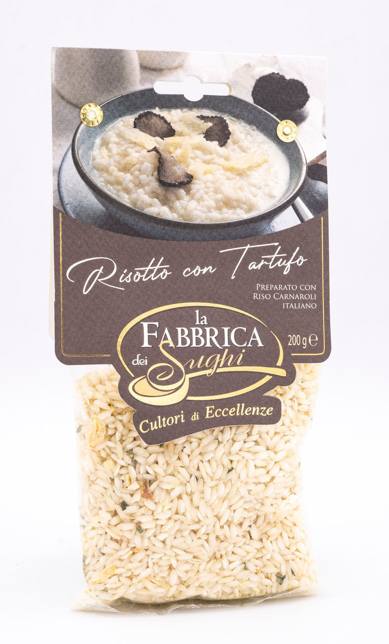 La Fabbrica dei Sughi Risotto Tartufo Mushrooms, Ready in 15 min, 8.8 oz | 250g