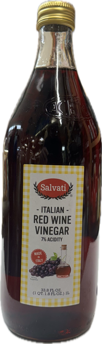 Salvati Distilled Red Vinegar (Wine Flavor), 33.8 fl oz