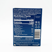 Back of Podravka EVA Mackerel with Vegetables in Tomato Sauce package showing ingredients and nutrition facts