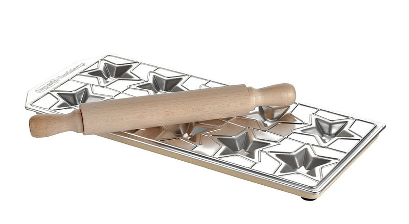 Imperia Raviolamp Gli Speciali Ravioli Set with Rolling Pin, 3 Set