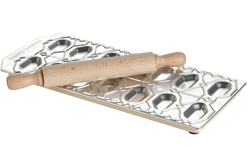 Imperia Raviolamp Gli Speciali Ravioli Set with Rolling Pin, 3 Set