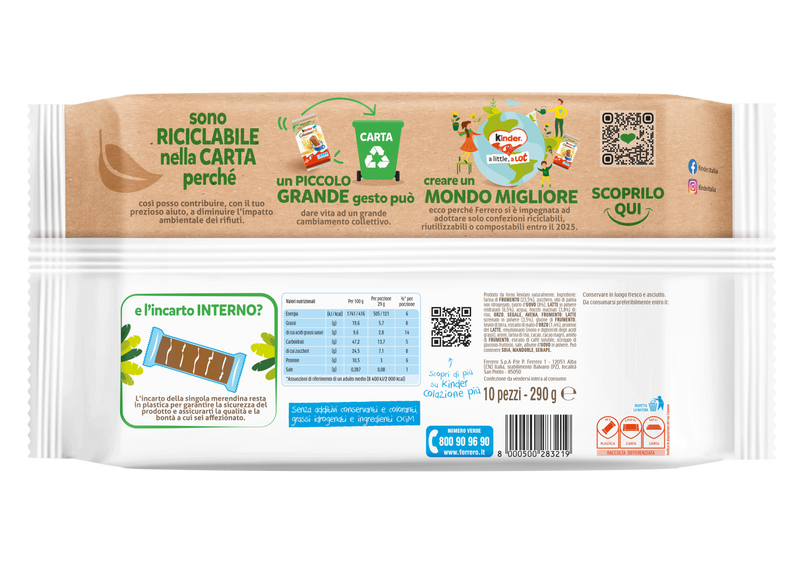 Kinder Colazione Piu, 10 pk