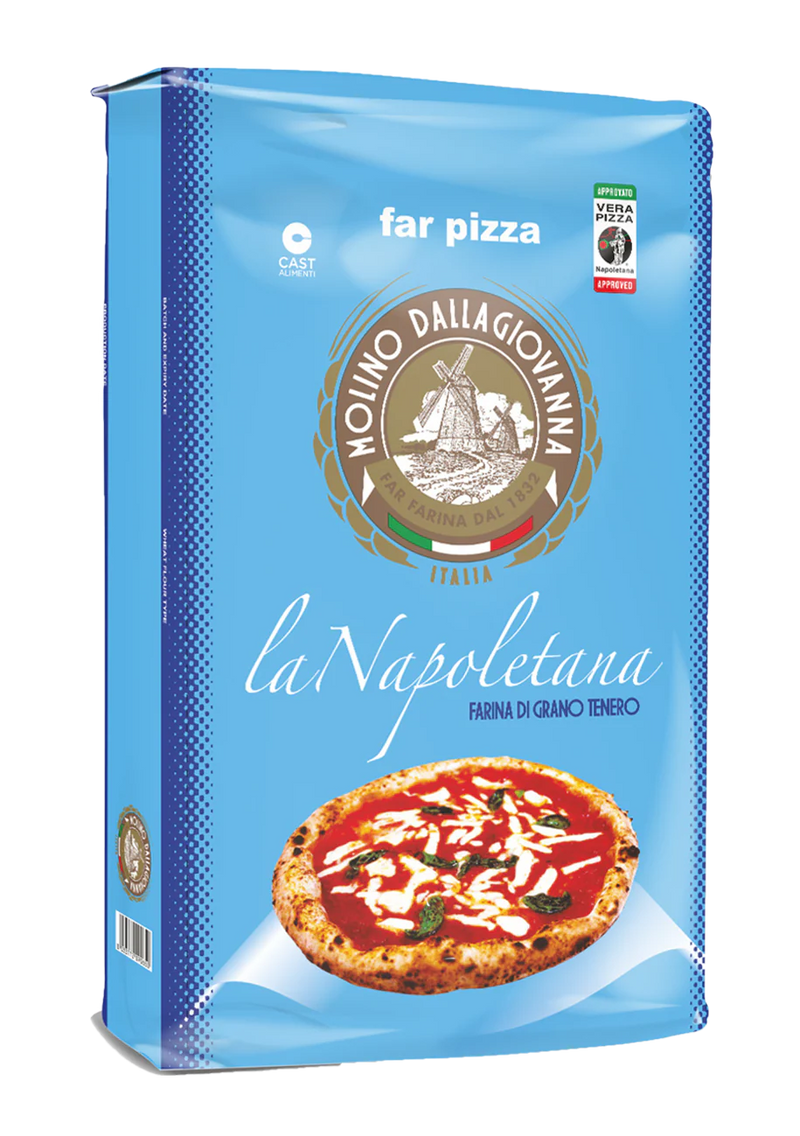 La Napoletana Flour Tipo "00" Idea for Pizza, 2.2lb - 1kg By Molino DallaGiovanna