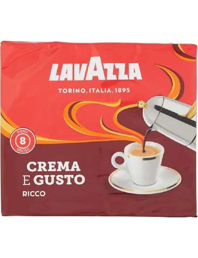LavAzza Crema e Gusto, Gusto Ricco, 2 x 250g