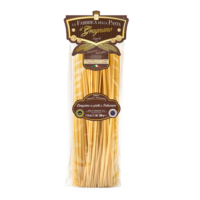 La Fabbrica Della Pasta 'e Linguine 'a piett e palumm #502, 17.6 oz | 500gr