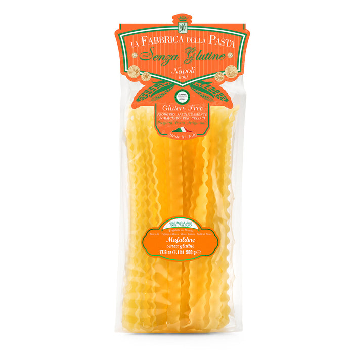 La Fabbrica Della Pasta Gluten Free Mafaldine, #105, 17.6 oz | 500g