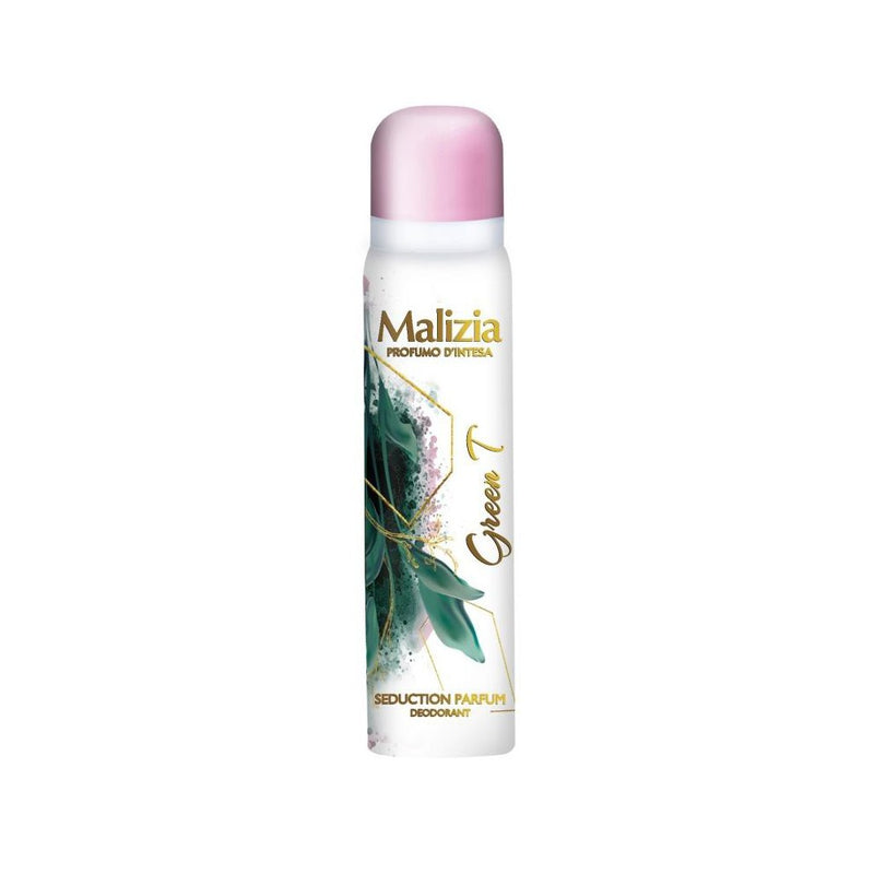 Malizia Green Tea Seduction Parfum Deodorant Spray – 3.4 fl oz (100ml)