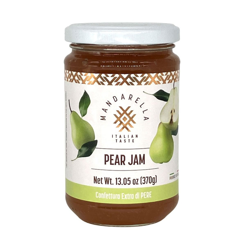 Mandarella Pear Jam, Confettura Extra di Pere, 13.05 oz (370g) | Gluten-Free | Made in Italy