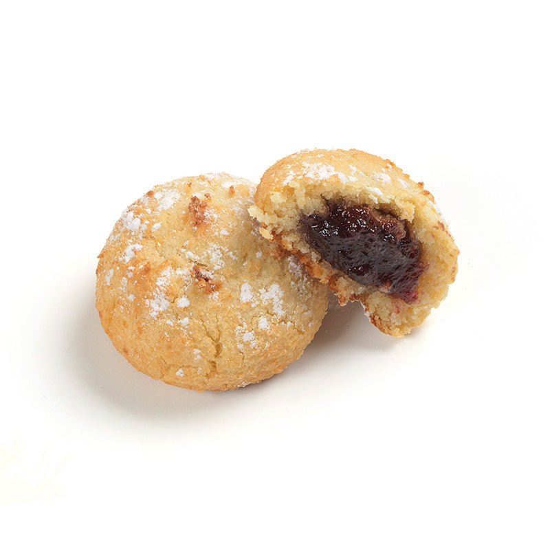 Bristot Almond Paste Cookies with Strawberry Jam, Delizia Fragola,  7 oz | 200g