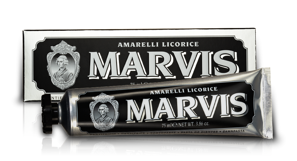 Marvis Amarelli Licorice Toothpaste, 3.86 oz | 75ml