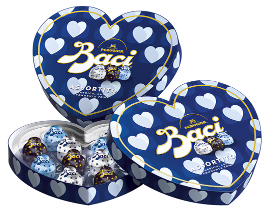 Baci Perugina Maxi Assorted Heart, Valentine’s Day Collection, 5.29 oz | 150g