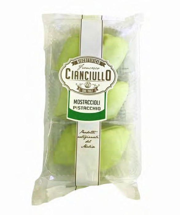 Cianciullo Mostaccioli With Pistacchio, 7 oz | 200g