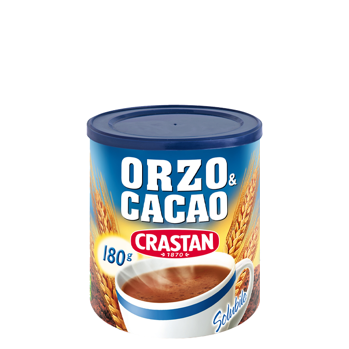 Crastan Barley & Cocoa Instant, Orzo & Cacao, 180g