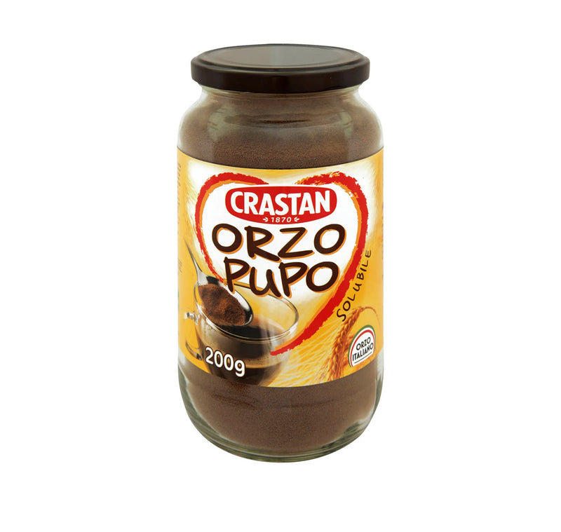 Crastan Orzo Pupo  INSTANT BARLEY COFFEE 200g Jar