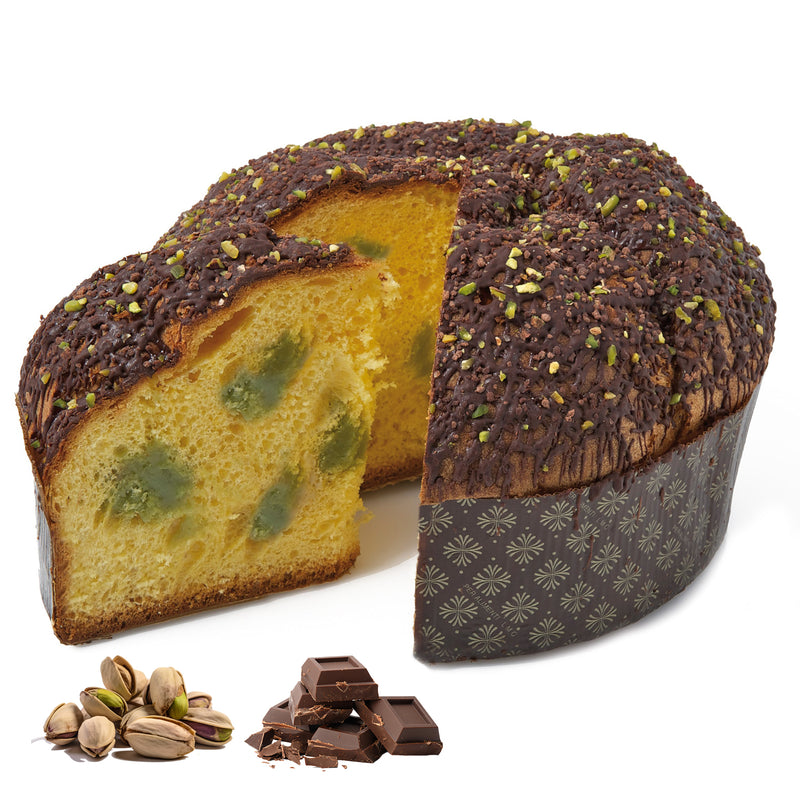 Palazzone1960 Pistachio & Chocolate Panettone, 1 lb 10.4 oz | 750g