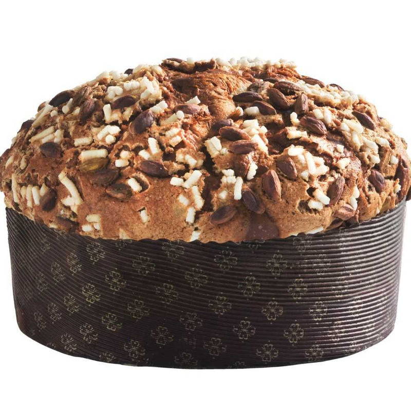 Fiasconaro Pineapple and Apricot, with Pistachio Nuts Panettone Gift Tin, 35 oz | 1kg