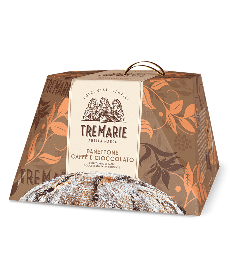 Tre Marie Panettone With Caffe and Chocolate, 32.8 oz | 930g