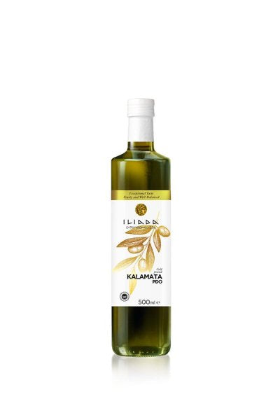Iliada Extra Virgin Olive Oil Kalamata P.D.O., 16.9 oz |  500ml