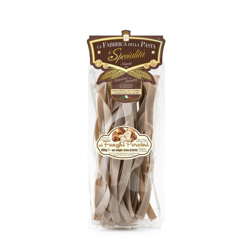 La Fabbrica della Pasta di Gragnano – Pettegole ai Funghi Porcini  8.8 oz (250g)
